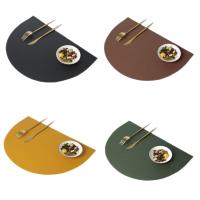 Mantel Individual De Color Amarillo Lujo Para Comedor Estilo Americano Resistentes Al Calor Accesorios De Cocina Impermeables Y Antideslizantes - details 5