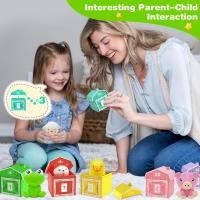 Juguetes Montessori Para Bebés Juego De Colores Y Números Con Muñecos De Dedo De Animal De Granja Para Niños De 3-6 Años - details 6