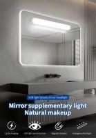 Lámpara De Mesa LED Con Luz De Llenado Magnética Recargable Deslizable Para Armario Estudio Lectura Luz De Espejo - details 0