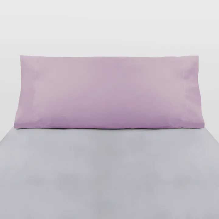 10XDIEZ Funda almohada violeta basic - Diseñada para brindar comodidad y frescura durante el descanso nocturno - 1