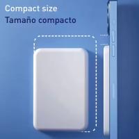 Banco de energía magnético de 6000mAh, Power Bank Magsafe,Batería magsafe externa de alta capacidad, carga rápida inalámbrica, cargador portátil, PD 10W - details 2