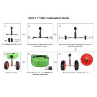 DEVESSPORT Trolley para Kayak Carrito para Transportar Kayak - details 1