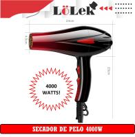 Secador de Pelo 4000W con Aire Frío y Caliente, Difusor y Flujo Estable, LoLek-Oryx - details 2