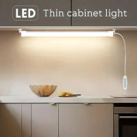 Iluminación LED Para Gabinete 1PC USB Plug Dimmable 3 Cambios De Color Luz Nocturna Magnética Para Cocina Dormitorio - details 0