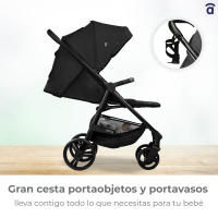 Asalvo Silla de paseo Iconic  - Cochecito de bebe desde el nacimiento hasta los 22 kg, Reclinable, Capota extensible, Lavable - details 2