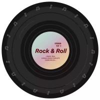 Alfombra Redonda De Música Fashion Con Impresión 3D No Esmerilada Para Sala De Estar Alfombra De Suelo Antideslizante Para Dormitorio Tapete De Área De Poliéster 100% Estilo Pastoral - details 3