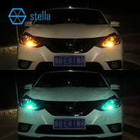 STELLA 2pcs Luz Declaración LED T10 W5w Verde Morado Rosa Blanco Rojo Amarillo Azul Azul Cristal Lámpara De Lectura Puerta DRL Universal 12V - details 8