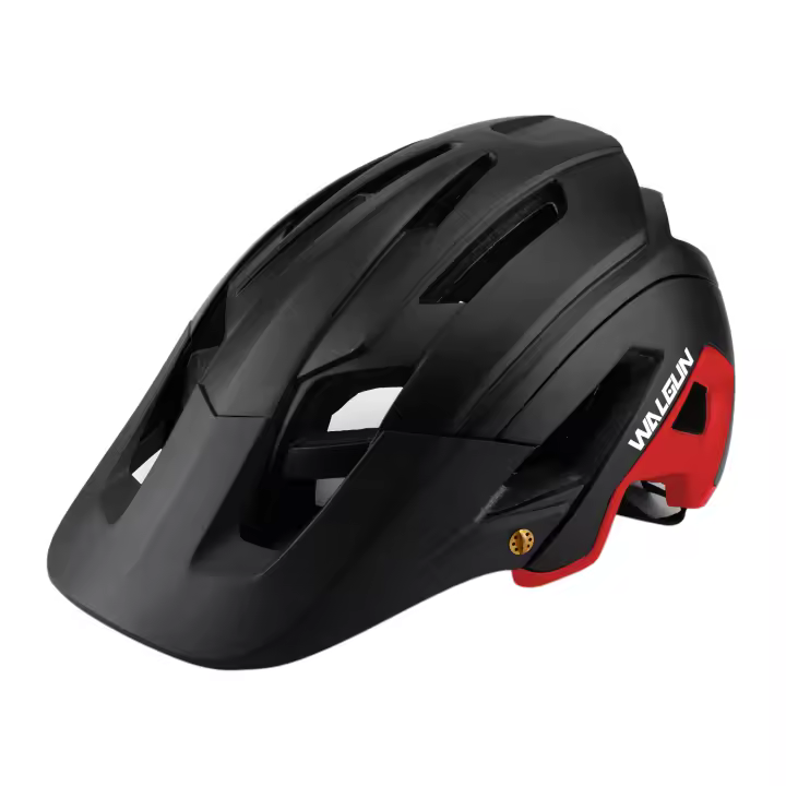 Casco De Bicicleta MTB Para Hombres Y Mujeres Adultos Con Visera Para Ciclismo Off-Road Trail Enduro Integrally-Molded Helmet EPS+PC 8-15 Ventanas De Aire Tamaño S M L Peso Aproximado 370g - 1