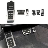 Pedales De Coche Sin Perforación Para Audi A4 B8 S4 RS4 Q3 A5 S5 RS5 8T Q5 8R SQ5 A6 C7 A7 S7 S6 4G A8 S8 A8L 4H Fundas De Almohadillas De Pedal Partes - details 0