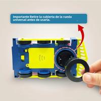 Juguete De Tren Eléctrico Para Niños Transparente Con Luz Y Música Juguete Educativo Temprano Tren Luminoso Para Niños - details 8