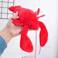 Juguete De Peluche Simulación De Mariscos Y Peces Para Acuario Oceanográfico Animal Marítimo Park Lobster Squid Crab Starfish Scallop Carp - details 3