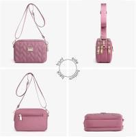 Bolso bandolera Pequeño para Mujer, bolsos de Nailon impermeable, bolsos para teléfono, bolsos para Cámara con Correa Ancha desmontable - details 0