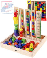Woody Set de Logica Secuencia de Cuentas  en madera - details 2