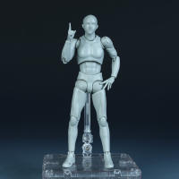 Figura De Acción Coleccionable PVC Gris Body Kun / Body Chan Alta Calidad Con Poses Juguetes Para Adultos Recomendado Para 14+ - details 19