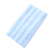 Toallas De Limpieza Para Ducha Doble Cara Estilo Rectangular Tejido De Algodón Peinado Y Poliéster Toalla De Baño Esencial - details 15