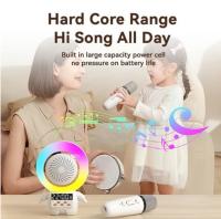 Altavoz Karaoke Manalex con forma de Astronauta y doble micrófono - details 1
