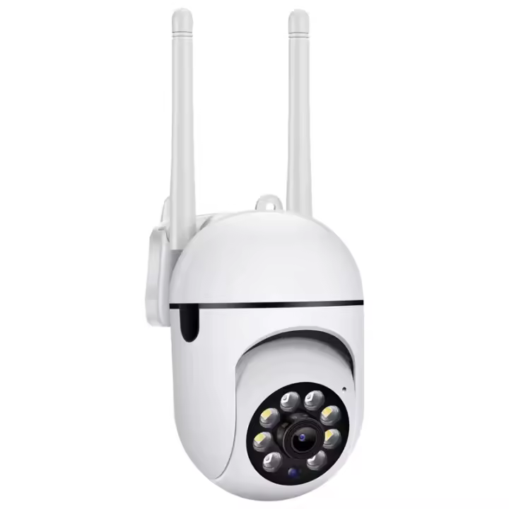 Cámara De Seguridad IP Wifi Exterior Inalámbrica 8MP PTZ Con Zoom 4X Vigilancia AI Tracking Humano Audio Bidireccional HD Color Noche - 1