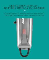 Euroxanty Cortadora de Pelo Eléctrica Profesional para Hombres | Máquina de Afeitar con Pantalla LCD | Recargable por USB - details 3