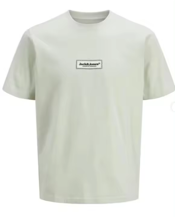 Camiseta JACK & JONES JORSPLIT FAKESTITCH BRANDING 12273182 VERDE Verde - 1
