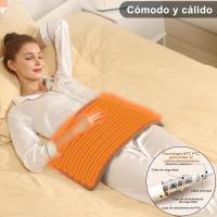 Manta Electrica Lumbar, Manta eléctrica para espalda, cuello, hombros y vientre con función de apagado automático, 30 X 60 cm - details 1