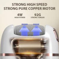 Pulidora Eléctrica Recargable Para Pies Eliminador De Cutículas Y Callos Scrubber De Pies Eléctrico Para Cuidado De Los Pies Secos Y Agrietados - details 7