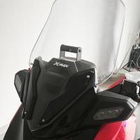 Soporte Ajustable Para Navegación De Motocicleta CNC Porta Teléfono Móvil GPS Para YAMAHA XMAX300 2022 2023 2024 Acero Inoxidable Negro - details 3