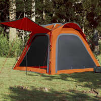 vidaXL Tienda Campaña 4 Personas Impermeable Apertura Rápida Toldo Color Gris y naranja,  Azul,  Verde y mas - details 0