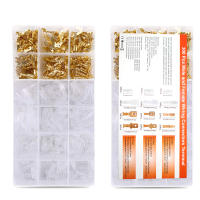 Kit De Conectores De Cable Aislados Macho Hembra 2.8/6.3mm Terminales Eléctricos De Tipo Spade Para Soldadura Y Electrónica - details 0