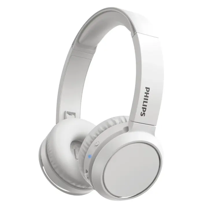 PHILIPS TAH4205WT/00 Auriculares inalámbricos 32 mm., de diadema, Color Blanco, Bluetooth® 5.0, Carga por USB-C, Micrófono, Plegable, Hasta 29 horas de reproducción - 1