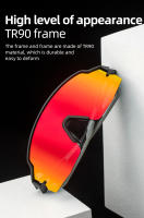 Gafas De Bicicleta ROCKBROS Con Marco Miopía Lentes Polarisados UV400 Deportes Al Aire Libre Gafas De Ojos Para MTB Y Ciclismo En Carretera Unisex - details 10