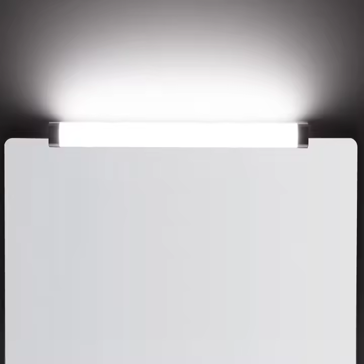 Ledkia Aplique Espejo Baño Big Vault 15W para Espejo Plateado - 1