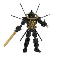 Bloques De Construcción DIY Skibidi Toilet Series Técnico Titan Evil Clock Man MOC Set De 612 Piezas Juguetes Para Niños Regalo De Navidad - details 4