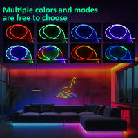 Tira De Luz LED Neón 5V USB 1m 2m 3m Silicona DIY Sincronización De Música APP MeRGBW Decoración De Habitación - details 6