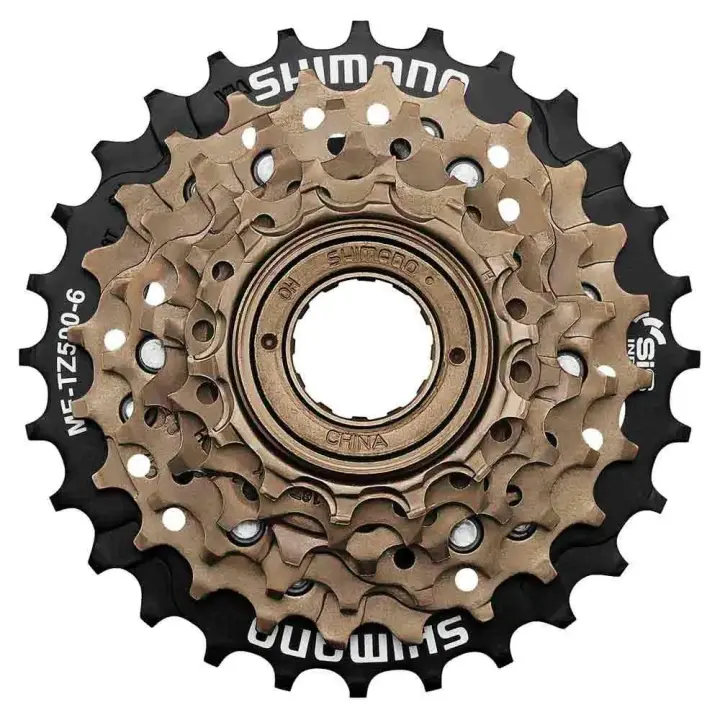 Componentes Cassettes Shimano Casete Tourney Tz500 Dorado - 1