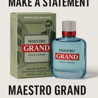 2 UNIDADES MAESTRO GRAND Eau de Toilette pour homme 100ml Montage Brands Fragancia inspirada en otros perfumes Colonia Hombre - details 1
