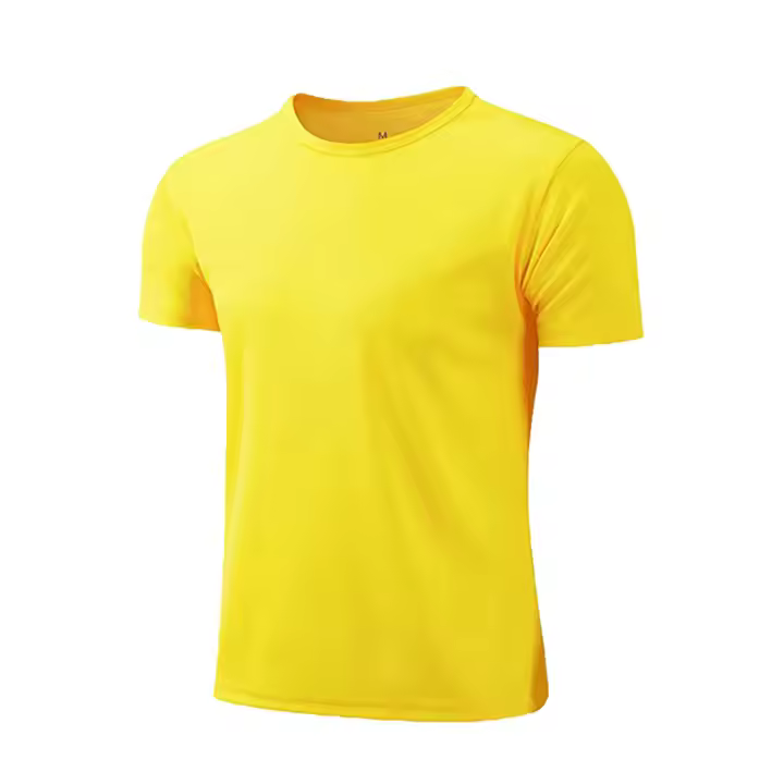 Camiseta Deportiva De Verano Para Hombres Con Mangas Cortas Transpirable Y De Secado Rápido Para Correr - 1