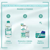 Garnier | Rutina Hidratante de Crema de Día Aloe Hialurónico con Aloe Vera + Ácido Hialurónico. Hidrata intensamente 48h - Nutre y Rellena - 50ml + Sérum Hidratante Rellenador Aloe Hialurónico con 3% Glicerina + Ácido Hialurónico + Aloe Vera -30ml - details 2