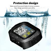 Sistema De Alarma De Presión De Neumáticos Para Motocicleta Con 2 Sensores Externos Monitorización En Tiempo Real Y Advertencia De Temperatura Moto Tyre Alarm Systems - details 13