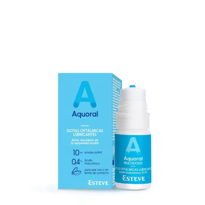 Aquoral multidosis solución oftálmica 10 ml - 1