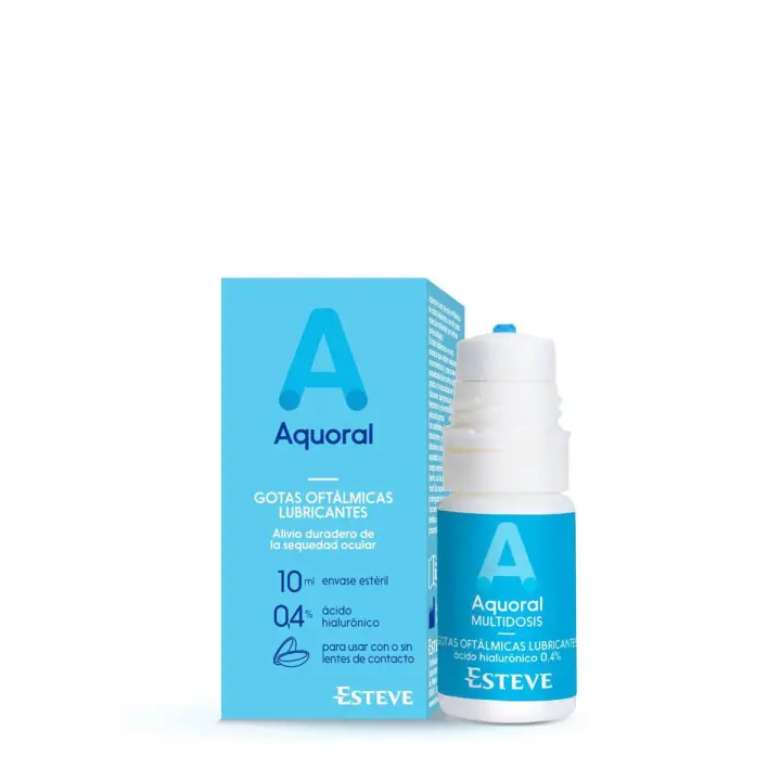 Aquoral multidosis solución oftálmica 10 ml - 1