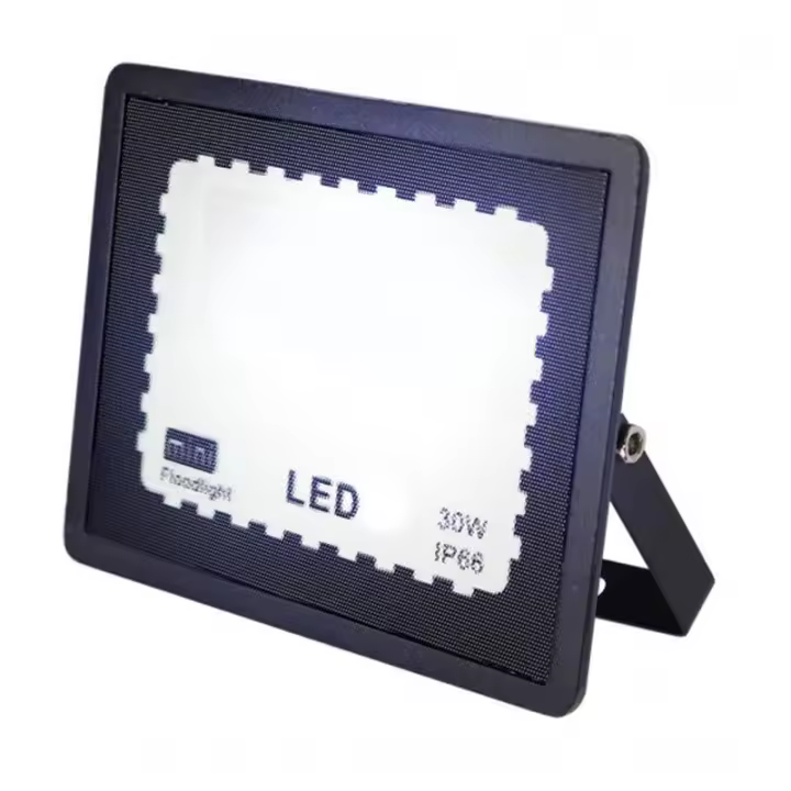 FABRILAMP Proyector Zircon 30W 6500K Negro 3000lm 120º - Alta Potencia - 1