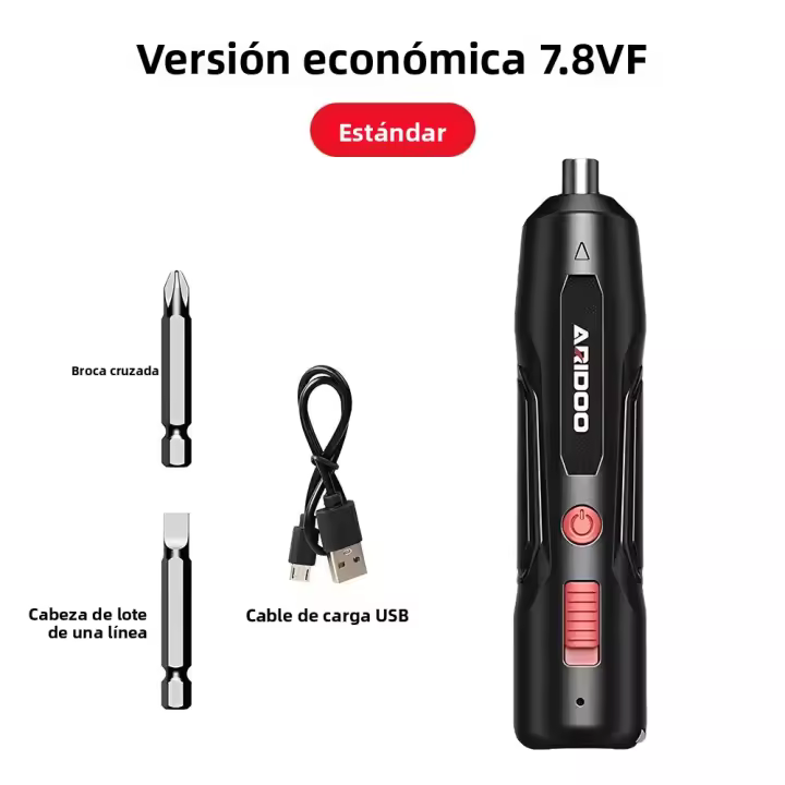 Destornillador Eléctrico Recargable 4.2V Set Multifuncional De Herramientas Eléctricas Para El Hogar Con Batería Incluida - 1