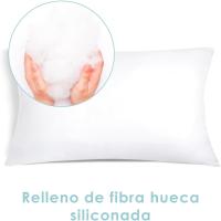 Relleno de almohada de fibra hueca de silicona: suave, hipoalergénico, alta resiliencia (paquete de 2/4/6) almohada cervical, Diseño hipoalergénico, se puede utilizar como almohada decorativa en el dormitorio, la sala de estar y el automóvil. - details 3