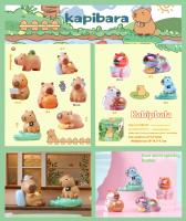 Capybara Working Week Emotion Little Bean Figura De Escritorio Decoración Muñeca De Dibujos Animados Caja Sorpresa Regalo De Cumpleaños Para Niños Y Adultos - details 0