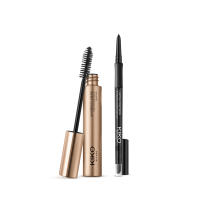 Pack rutina maquillaje KIKO Milano Luxurious Eye Set, Set de maquillaje: 1 máscara con efecto de pestañas remodeladas y 1 lápiz de ojos  - details 8