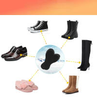 Almohadillas Calientes Eléctricas Para Invierno USB Calentador De Pies Térmico Desmontable Para Zapatos Unisex Material Eva Foam - details 0