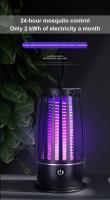 Lámpara Repelente De Mosquitos Eléctrica Recargable Por USB Baja Radiación Silenciosa Trampa Insectos Para Exteriores - details 1
