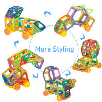 Bloques De Construcción Magnéticos Para Niños Mini Tamaño Juguete De Magnetismo Para Niños Y Niñas Set STEM Educativo Adecuado Para Edades 4-12 - details 1