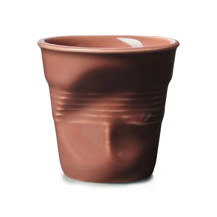 Taza arrugada tipo espresso de porcelana 80 ml Revol - 1