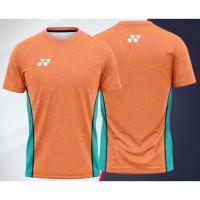 Camiseta Deportiva De Moda Para Hombres Talla Grande Casual Con Estampado 3D Manga Corta Para Badminton Y Correr - details 1